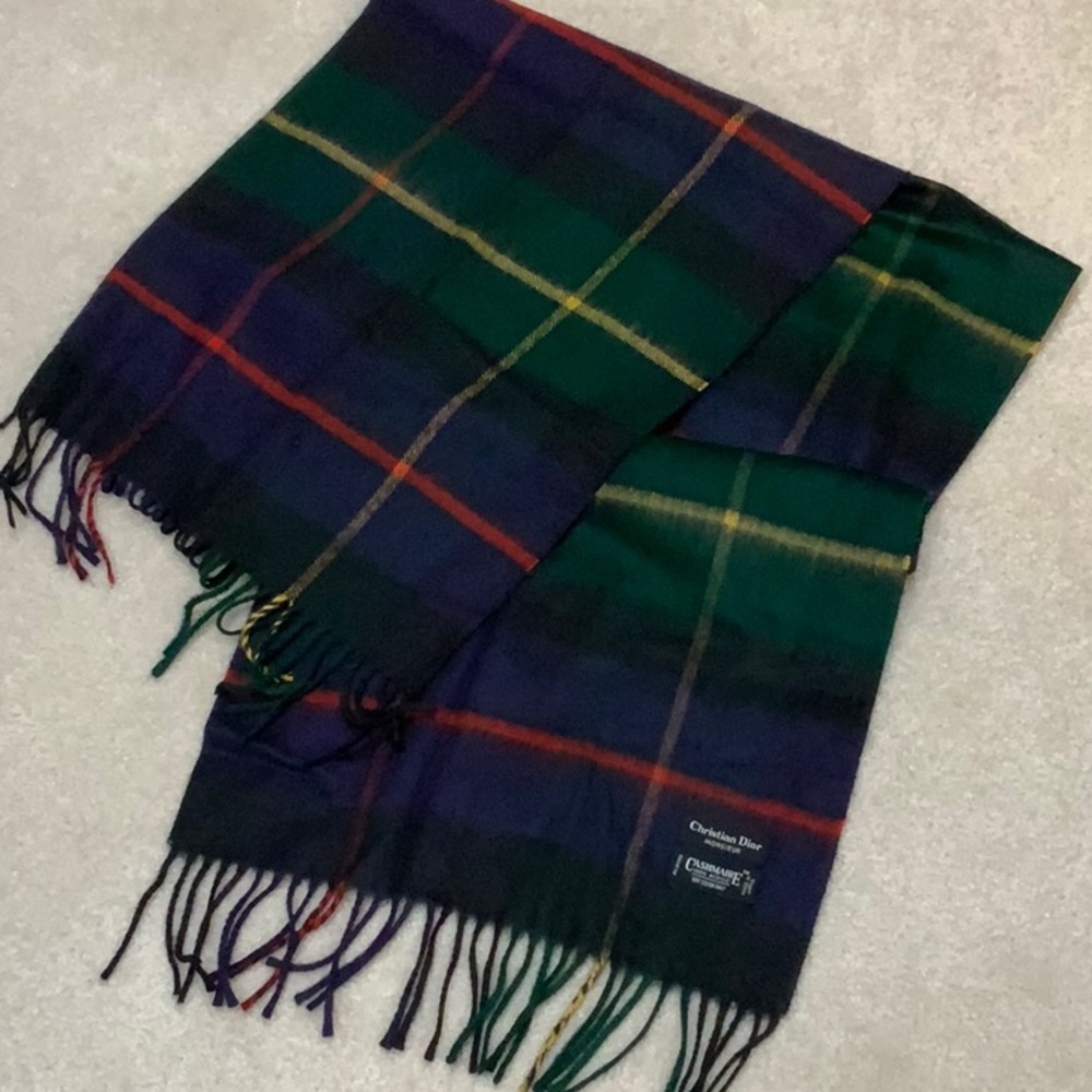 Vintage Christian Dior Cashmaire Scarf